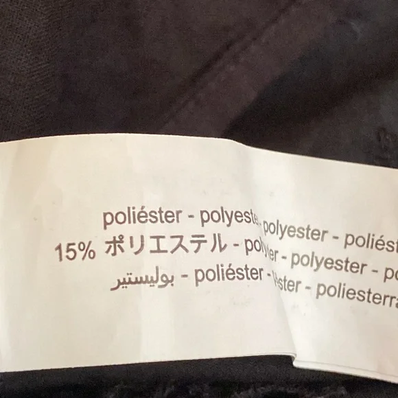 NWT. Zara Black Openwork Crossover V-neck Midi Tank Dress. Size S. - Picture 11 of 13